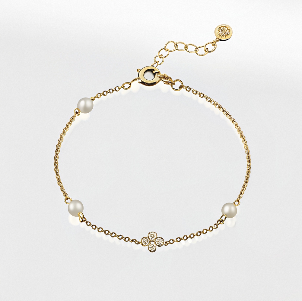 Aurora Blossom Pearl Bracelet